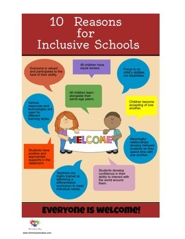 10 Reasons For Inclusive Schools Inclusive Education Inclusion