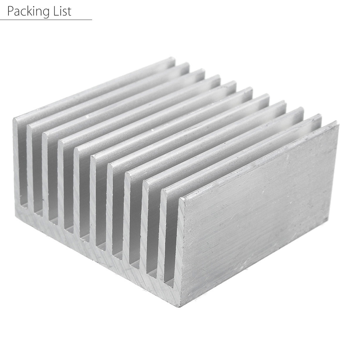 40X40x20mm Aluminum Heat Sink Heatsink For Cpu Led Power Cooling