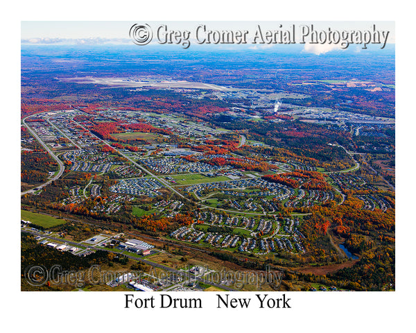 Aerial Photo Of Fort Drum New York America From The Sky