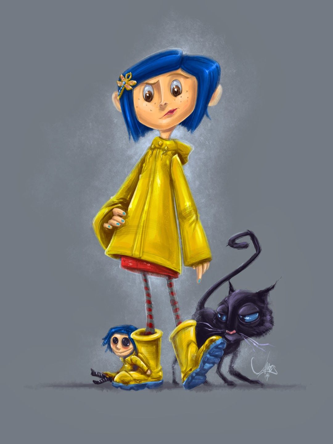 Buttons For Eyes By Cayligraham On Deviantart Tim Burton Art Coraline Drawings