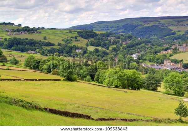 Calder Valley West Yorkshire Stock Photo 105538643 Shutterstock