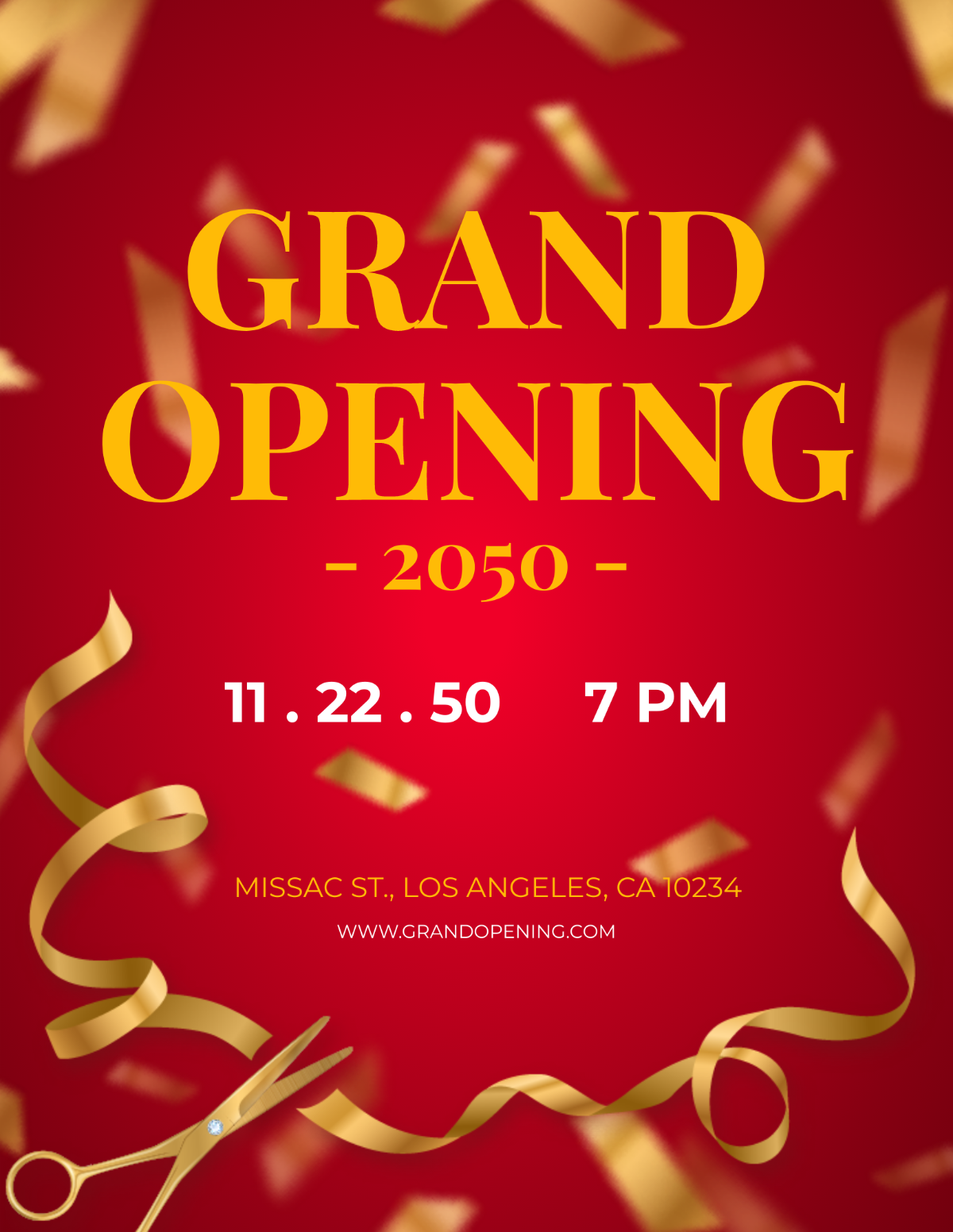 Grand Opening Flyer Trucking