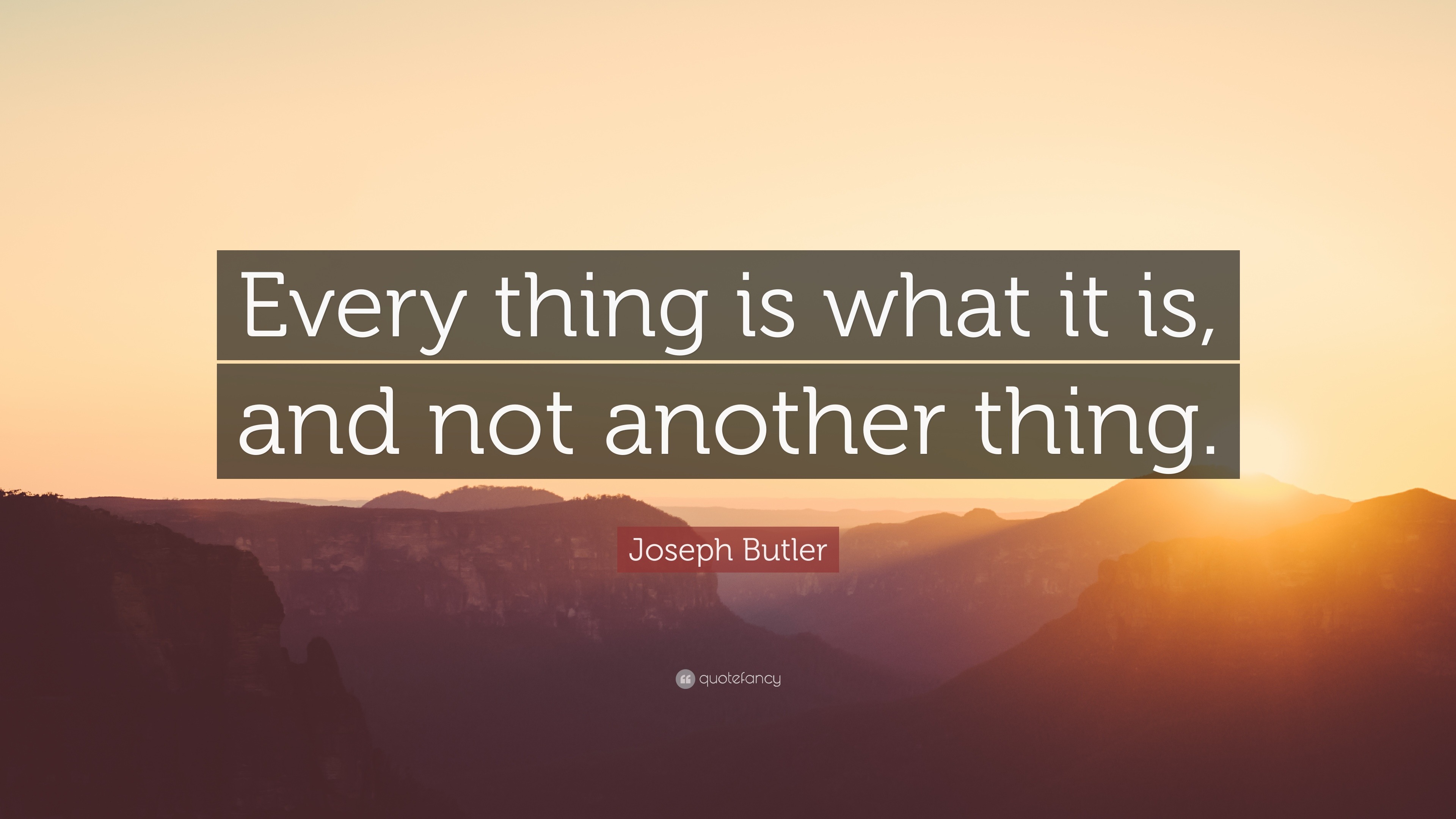 Joseph Butler Quote The Only Distinct Meaning Of The Word Natural Is