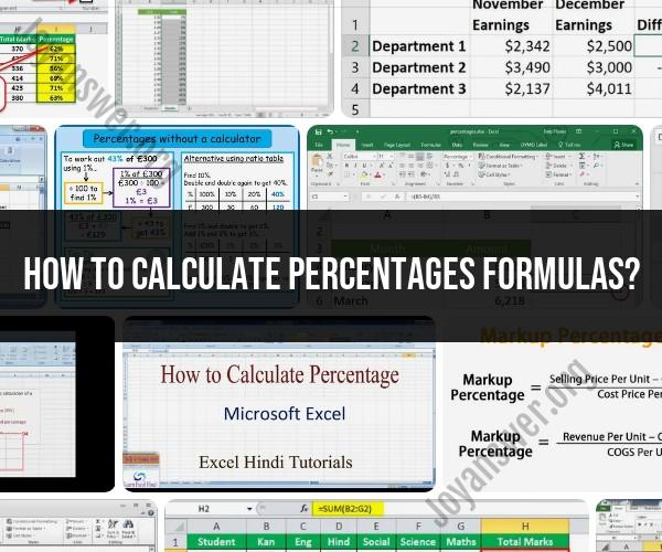 Mastering Percentage Calculations In Excel Bsuite365