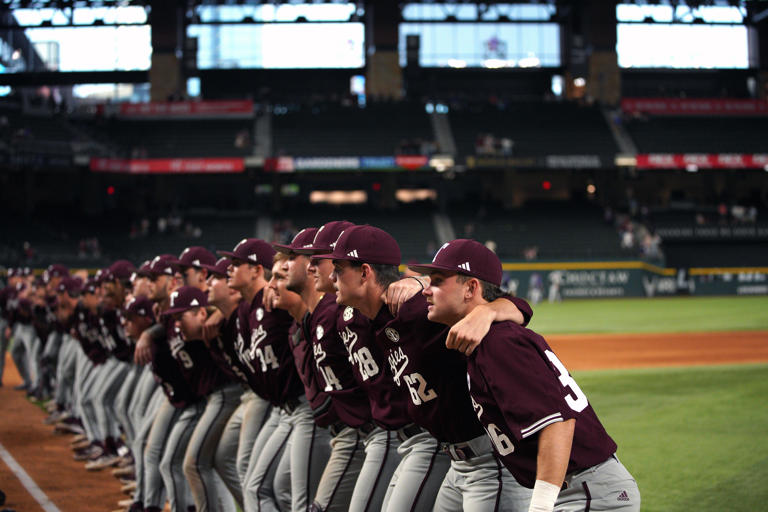 No 1 Ranked Texas A M Baseball Run Rules Air Force To To Continue Win