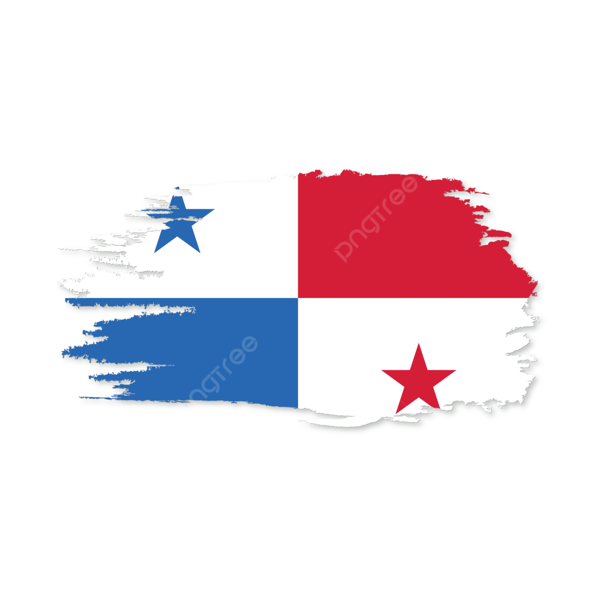 Panama National Flag Design With Independence Day Vector Panama Panama Flag Panama National