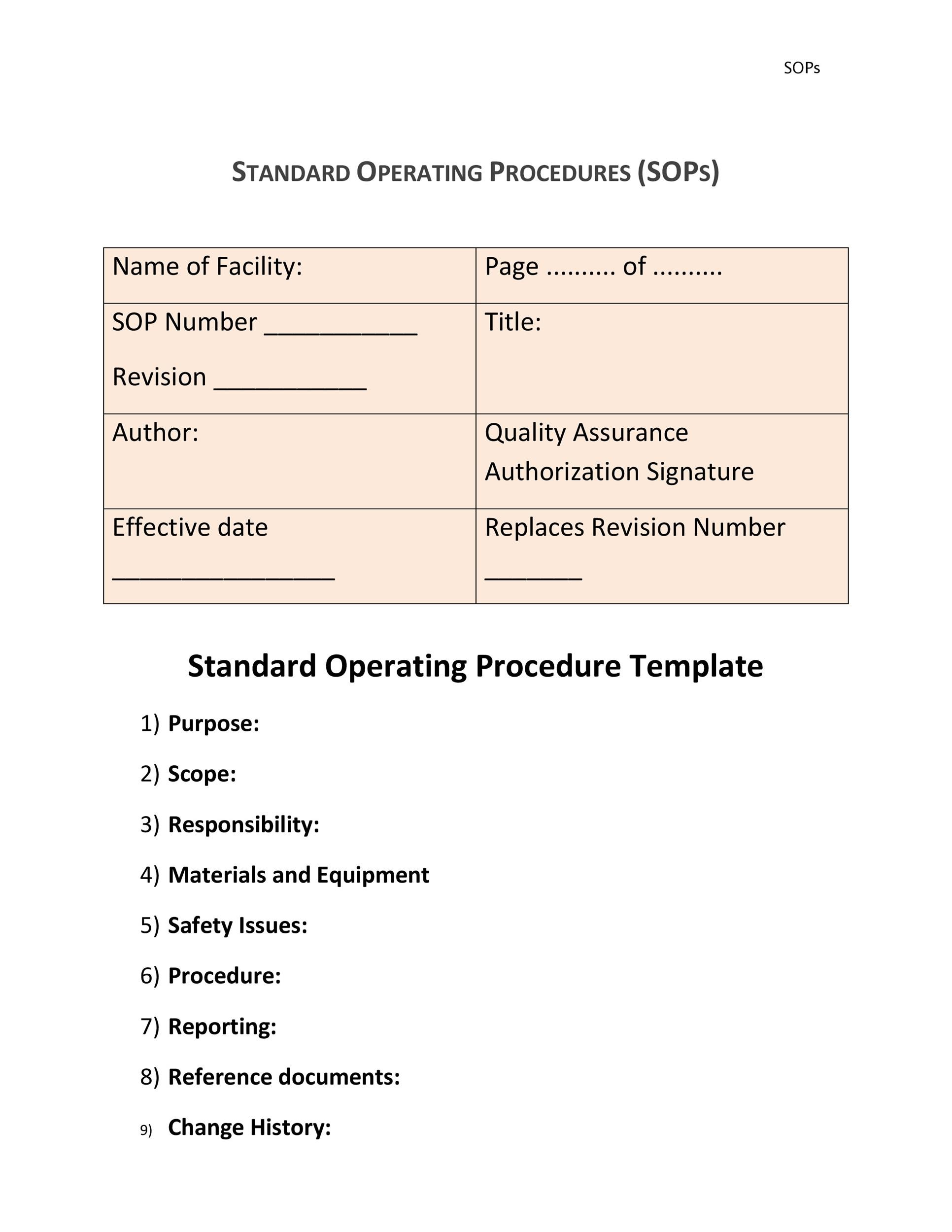 Standard Operating Procedure Sop A Smart Development Procedure Nbkomputer