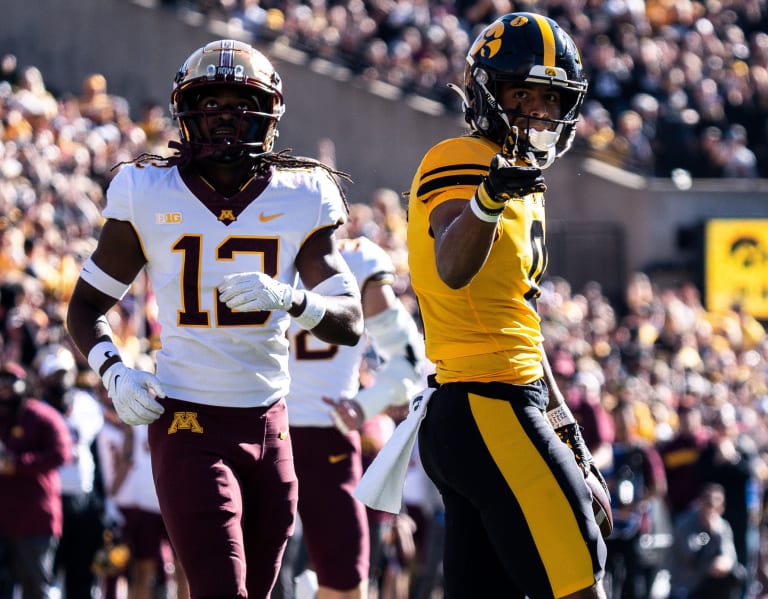 Transfer Portal Iowa Wr Diante Vines Enters Transfer Portal Kaleb